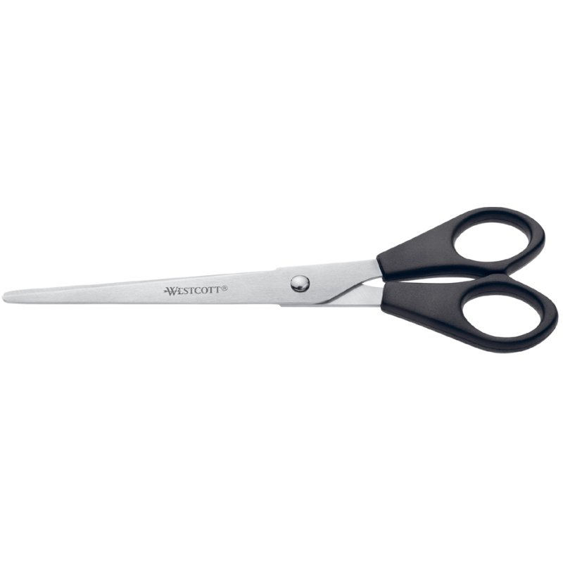 WESTCOTT ciseau de bureau, 25 cm, noir, droitier